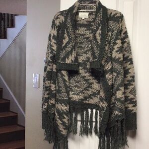 PRETTY PRETTY a open cardigan MISS ME sweater